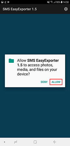 Exportez des SMS depuis Android avec SMS EasyExporter for Android