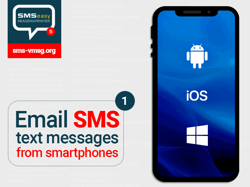 How to email SMS text messages